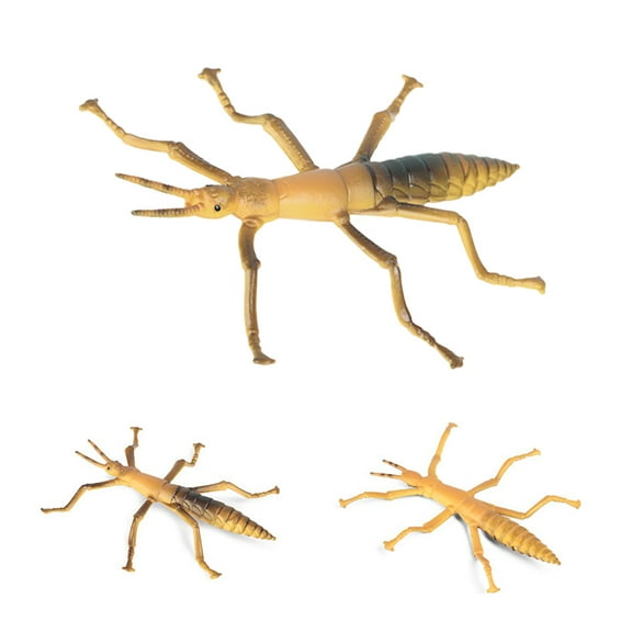 BESTSKY Fake Bugs,Stick Insect Plastic Bugs,Accurate Shape Bug Toys
