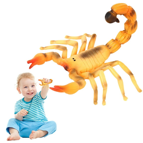 BESTSKY Fake Bugs,Stinger Shape Scorpion Prank Stuff,Impact Form Insects and Halloween Toys