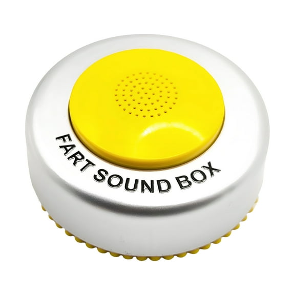 BESTSKY Fart Noise Maker,Button Style Fart Machine,Sound Effects Fart Button,Stress Relief Gag Gifts Funny Adult,White