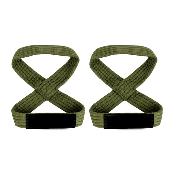 BESTSKY Figure 8 Lifting Straps for Deadlift,Powerlifting,Strongman,& Cross Training Strong Weightlifting Wrist Straps for Men,Women Deadlift Straps