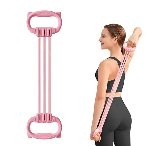 BESTSKY Figure 8 Resistance Band,High Elasticity Resistance Bands for Working Out,Thicker Arm Back Shoulder Stretching Strap,Workout Bands for Yoga,Pilates,Home Workout