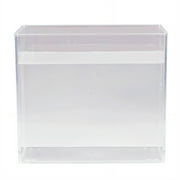 BESTSKY Fish Tanks,93% Light Transmittance Beta Fish Aquariums,Smooth Mirror Edges Beta Fish Tank,Size2