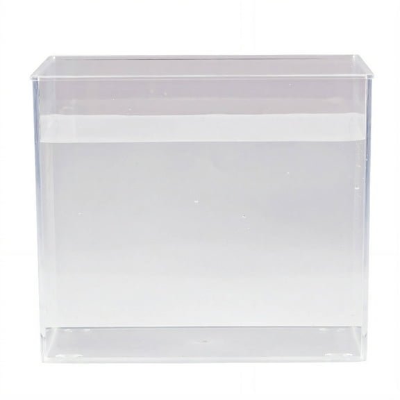 BESTSKY Fish Tanks,93% Light Transmittance Beta Fish Aquariums,Smooth Mirror Edges Beta Fish Tank,Size2