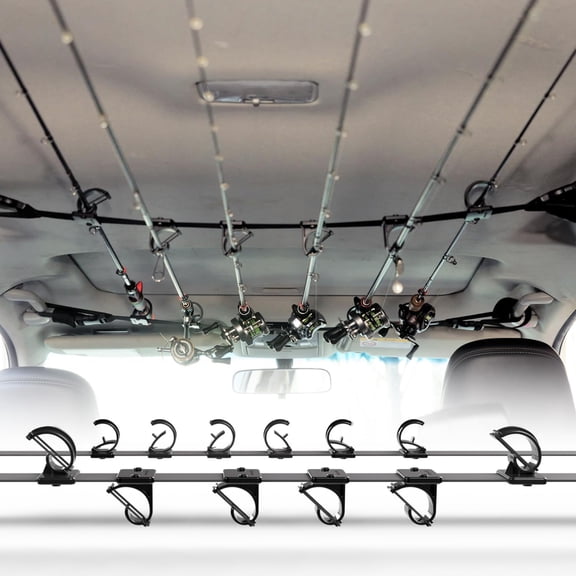 Van Racking Bins Rod Racks for Trucks Fishing Storage