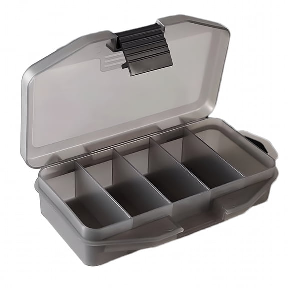 BESTSKY Fishing Tackle Tray Box with Multiple Compartments, Compact for Freshwater Gear