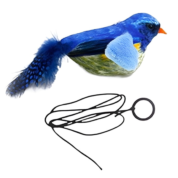 BESTSKY Flying Bird Cat Toy With Motion Sensor, Engaging Bird Sound And Flapping For Bored Indoor Cats