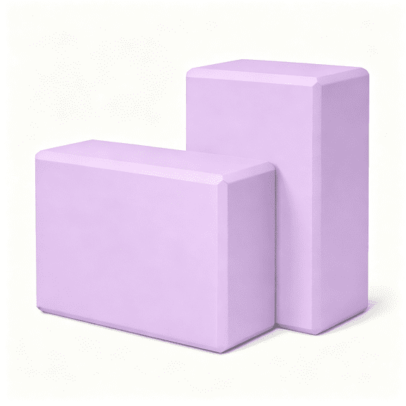 BESTSKY Foam Blocks for Pilates Workout,Stretching,Meditation-Yoga Block for Flexibility,Balance,Spine Strength,Non-Slip and Lightweight Exercise Blocks
