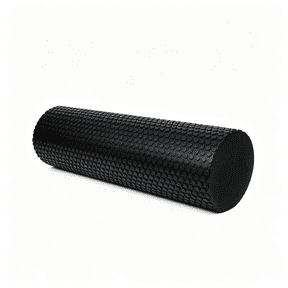 BESTSKY Foam Roller for Muscle Massage, Stiff Back Pain Relief, Physical Therapy, Deep Tissue, Exercise Equipment for Home Gym, Stress, Yoga, for the Fit Citizen (Black, Medium 18 X 6 Inches)