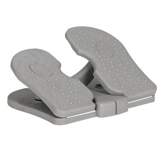 BESTSKY Foldable Fitness Stepper for Under Desk Exercise, Portable Foot Stepper with Non-Slip Bottom, Compact Calf Stretcher and Incline Board for Office Home Travel, Lightweight Workout Equipment