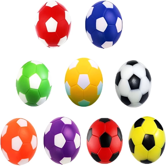 BESTSKY Foosball Table Balls 1.42 Inch Table Soccer Balls for Foosball Tabletop Game Foosball Accessory Replacements Multicolor