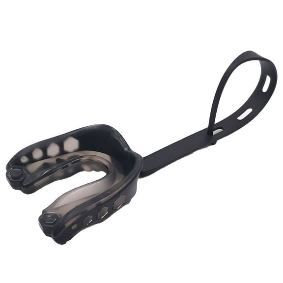 BESTSKY Football Mouth Guard - Adult Youth Sports Mouthguard with Strap, Mouthpiece for Rugby, Lacrosse, Hockey