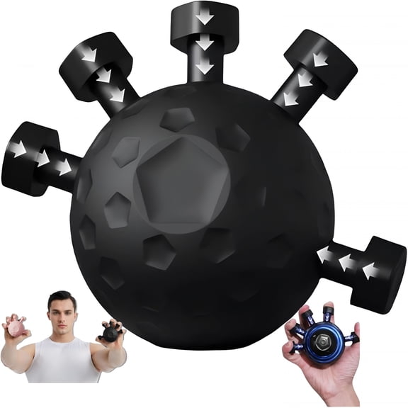 BESTSKY Forearm Hand Grip Strengthener, Finger Exerciser and Squeezer for Arm Building, Portable Wrist Strength Trainer for Musicians, Climbers and Office Workers
