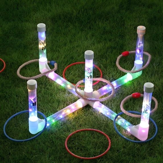 BESTSKY Games for Kids with LED Lights Outdoor Yard Game for Adults ...