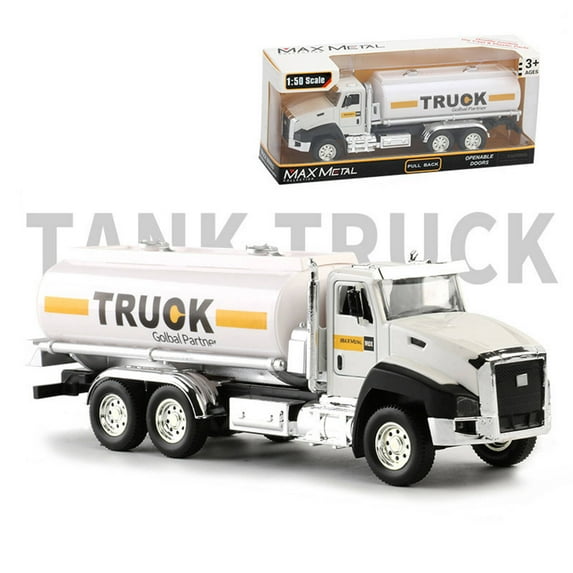 BESTSKY Garbage Truck Toys,Self-Adhesive Back Toys for Boys 4-6,Eco-Friendly Energy Trash Truck,Style 5