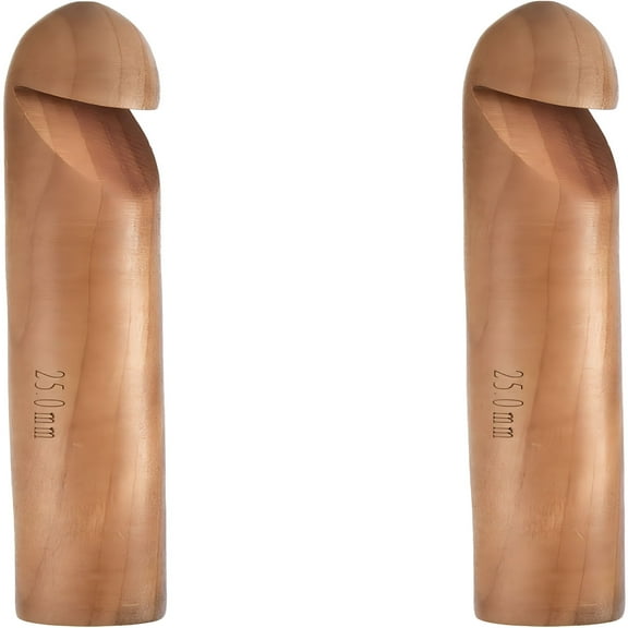 BESTSKY Giant Crochet Hook 25 MM,US  U/50 Crochet Hooks for Use with Chunky Yarns (Pack of 2)