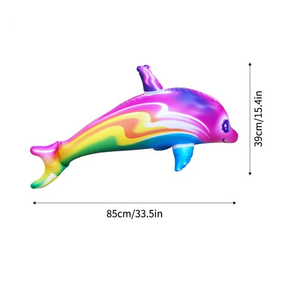 BESTSKY Giant Inflatable Pool Toys Set-Aquatic Animal Floats for Beach Parties,Summer Fun&Birthday Prizes(6-Pack Assorted Designs with Quick Inflation)Inflatable Pool Toys