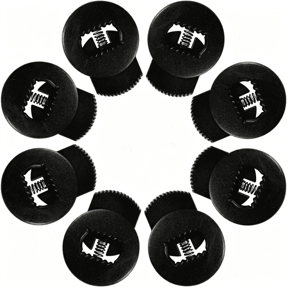 BESTSKY Glove Locks, 8-Pack Baseball/Softball Glove Lace Locks Vibrant Colors, No Retie Knots, Spring-Lock Tech, Durable Design. Spring-Lock Tech Glove Clips