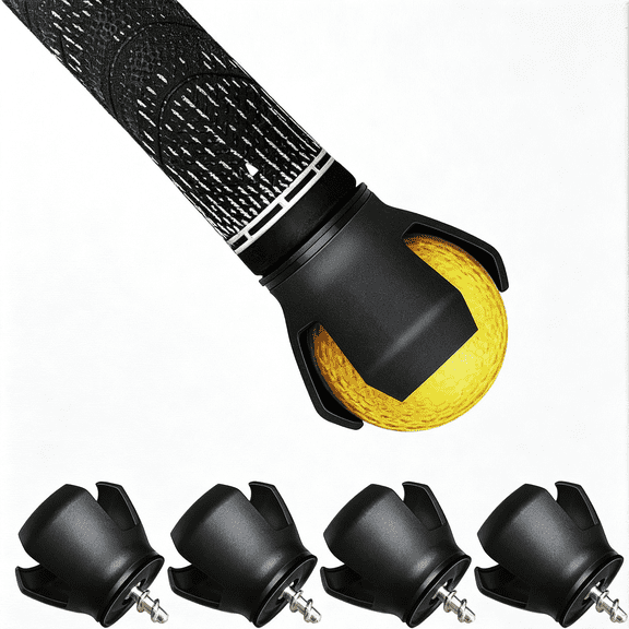 BESTSKY Golf Ball Picker Upper Golf Ball Retriever,4 Pack Golf Ball Grabber Picker for End of Putter,Durable Golf Ball Retriever Pick Up Tool for Putter Grip