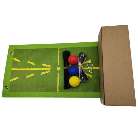 BESTSKY Golf Hitting Mat,Swing Path Golf Practice Mat,Improvement Golf Mats Practice Outdoor
