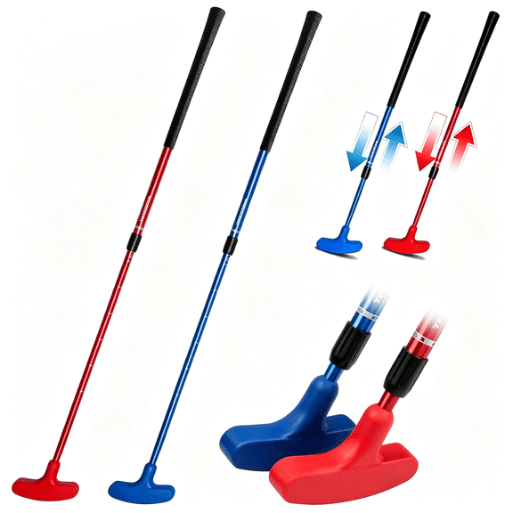 BESTSKY Golf Putters for Men and Women Two-Way Kids Putter Mini Golf Putter for Right Or Left Handed Golfers Adjustable Length Golf Putter Suitable for Children, Teenagers and Adults