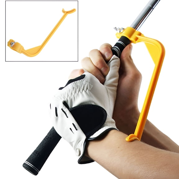 BESTSKY Golf Swing Trainer Aid, Wrist Hinge Control Gesture Training Tool for Proper Swing Form, Durable Nylon and ABS Practice Equipment for Beginners to Advanced Players, Home and Driving Range Use