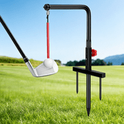 BESTSKY Golf Swing Trainer, Golf Training Aid, Durable Metal Practice Golf Swing Training Aid, Golf Practice Equipment, Golf Swing Trainers, Golf Accessories for Gift, Golf Gifts for Men