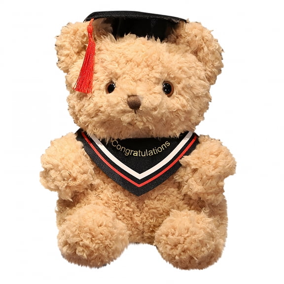 BESTSKY Graduation Bear Class of 2026,9 Inch Stuffed Animal Graduation Gift Plush Bear with Hat for Kindergarten Elementary High School College Graduation Party School