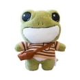 thumbnail image 1 of BESTSKY Green Toys,28cm Cute Frog Design Frog Stuff,Soft Touch Happy Mood Frog Plush,Style1, 1 of 4