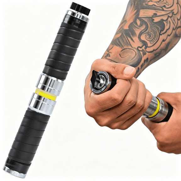 BESTSKY Grip Strength Trainer,Adjustable Resistance for Hand,Wrist & Forearm Strengthener with All-Metal Build,Portable Wrist Roller Exercise Equipment for Home Gym