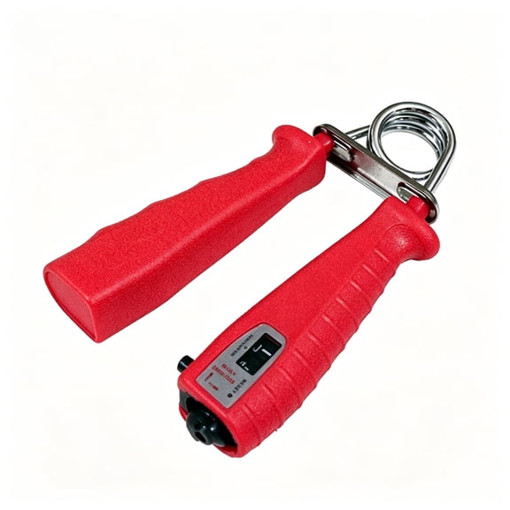 BESTSKY Grip Strength Trainer,Forearm Strengthener,Hand Squeezer,Hand Grip Strengthener for Muscle Building and Injury Recovery,Red