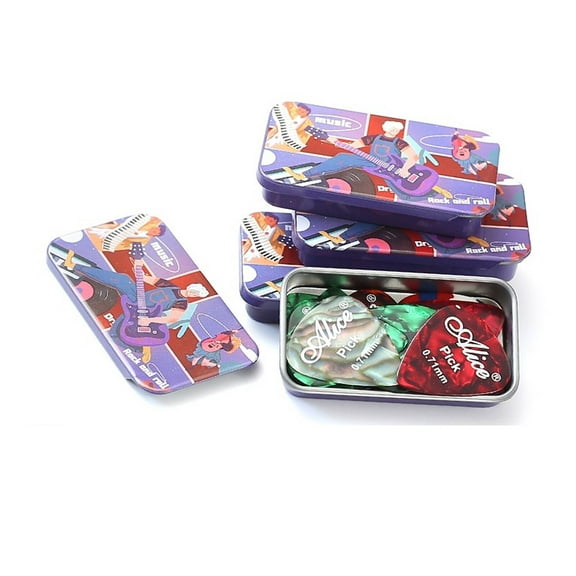 BESTSKY Guitar Picks,Precision Guitar Accessories for Quick Play,Non Slip Grip Guitar Pick for Speed and Precision,Multicolor6