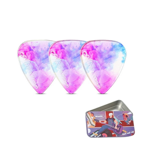 BESTSKY Guitar Picks,Speed Picking Guitar Accessories for Quick Strumming,Ergonomic Grip Guitar Pick for Long Play,Multicolor4