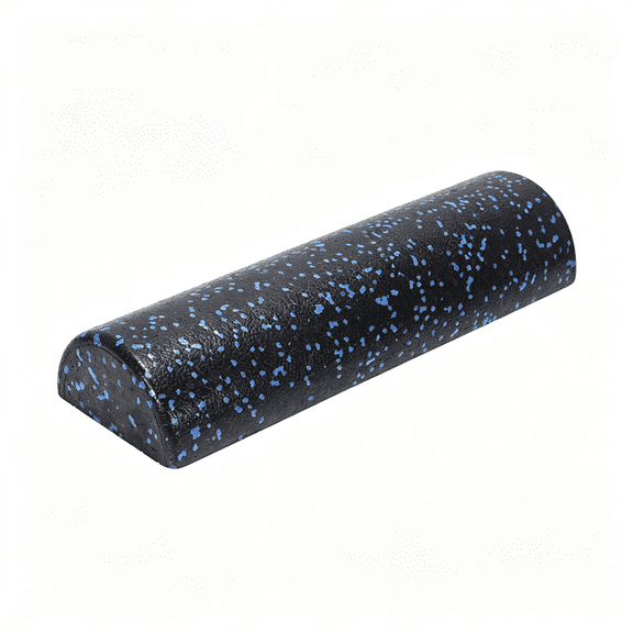 BESTSKY Half Round Foam Roller Neck Gym 18Inch Length Muscle Roller Half Roller Foam, Massage Column Roller, Exercise Foam Roller for Yoga, Pilates & Stretching