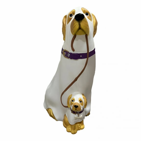 BESTSKY Halloween Decorations Collectible Ghost Dog 2025 Halloween Golden Retriever Halloween Dog Blow Mold Ghost Led