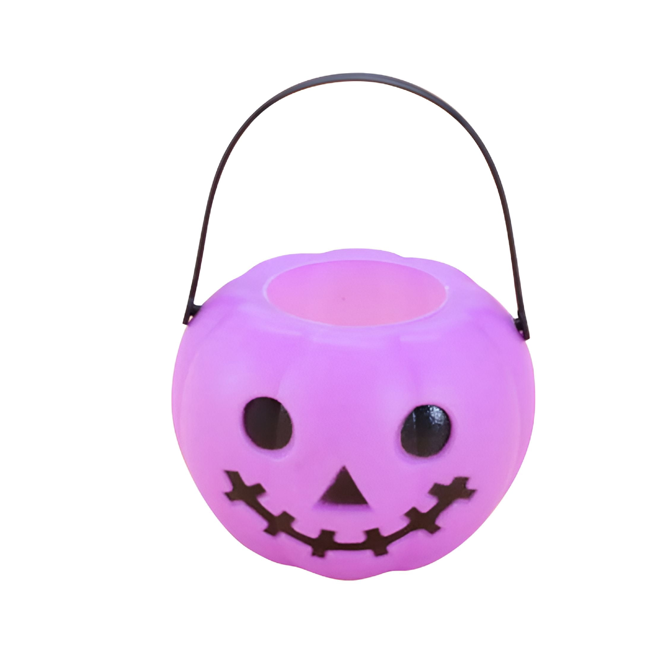 BESTSKY Halloween Pumpkin Bucket Trick or Treat Pots Candy Holder Pail ...