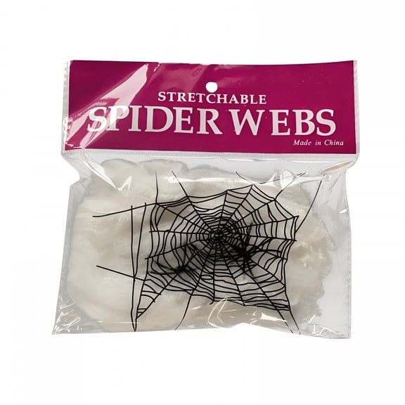 BESTSKY Halloween Spiderweb Decorative,Artificial Spider Web,Spider Web Netting Halloween Decoration,Halloween Toy,Outdoor Atmosphere Venue Layout Props