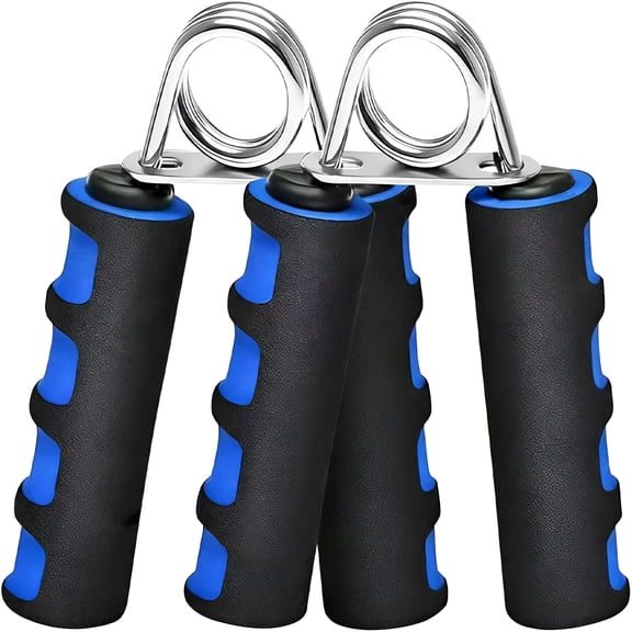 BESTSKY Hand Grip Strengthener Set, Finger Gripper - Soft Foam Hand Exerciser for Increasing Wrist, Forearm, and Finger Strength, 2 Pack
