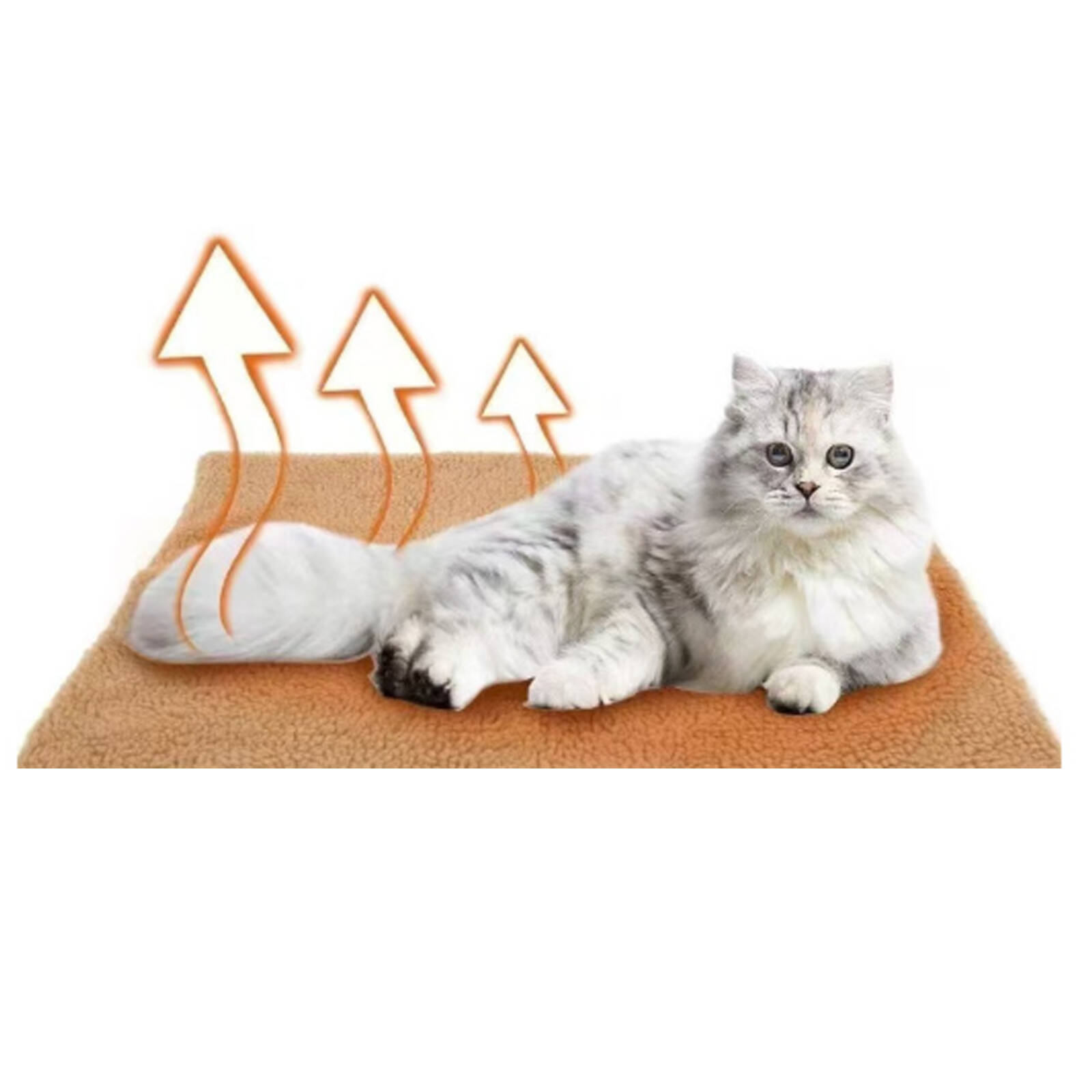 BESTSKY Heating Pad,Automatic Heating Function Squishmallow Heating Pad,Removable Design Insulation Performance Reptile Heat Pad,