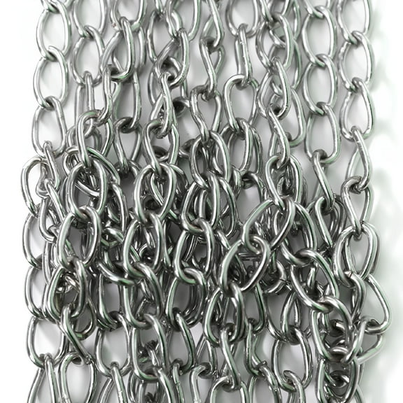 BESTSKY Heavy Duty Metal Chain Basketball Net, Galvanized All-Weather Replacement Hoop Net for Indoor & Outdoor Courts