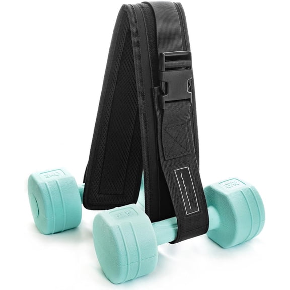 BESTSKY Hip Thrust Belt for Dumbbells, Booty Belt for Hip Thrust Slip-Resistant Padding, barbell pad for hip thrust