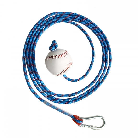 BESTSKY The Hitting Rope Softball Training Aid - Batting Trainer System - Combines Tee and Front Toss Into One Easy Drill - Develop Better Hitting Skills (Softball), Teal