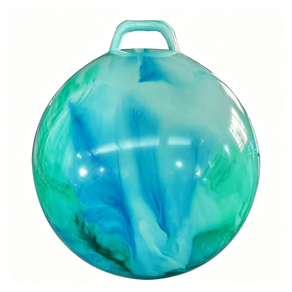 BESTSKY Hopper Ball 18" Bouncy Ball with Handle for Kids,Hippity Hop Jumping Hopping Toy for Boys Girls Ages 3-6 with Pump and Gift Box Great Gift for Birthday Holiday