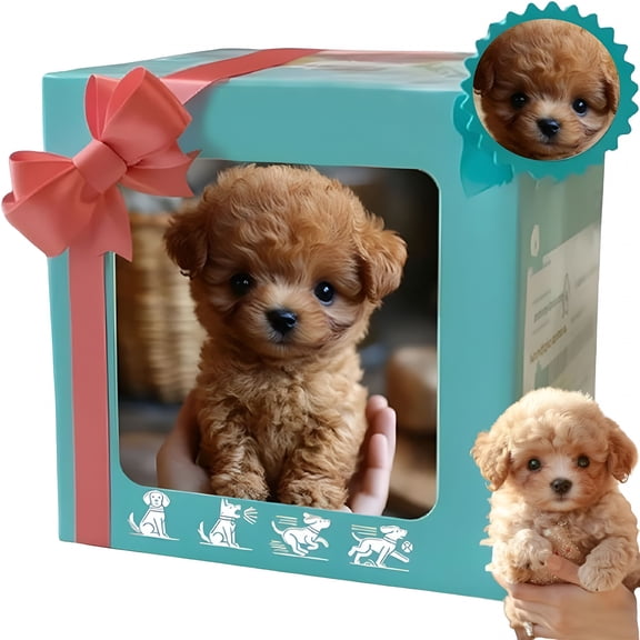 BESTSKY Hopping Dog Interactive Electronic Plush Puppy Toy - Realistic Puppy Walking, Barking&Tail Wagging Pet for Kids (Brown)