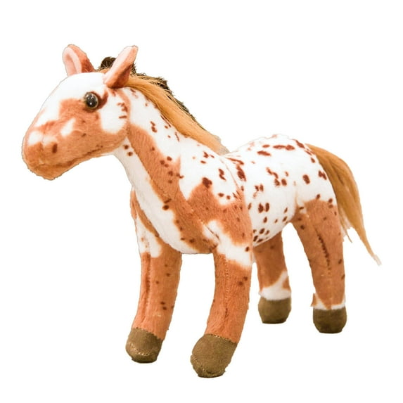 BESTSKY Horse Toys,30cm Premium Filling Horse Stuffed Animal,Lifelike Horse Adjustable Position Horse Stuff,Style2