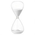thumbnail image 1 of BESTSKY Hourglass,Calm and Smooth Hourglass Timer With Sand,Suitable for Multiple Scenes Sand Clock,White, 1 of 5