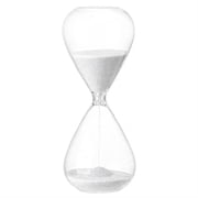BESTSKY Hourglass,Calm and Smooth Hourglass Timer With Sand,Suitable for Multiple Scenes Sand Clock,White