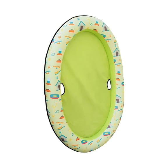 BESTSKY Inflatable Water Raft Pool Float,Green for Dogs
