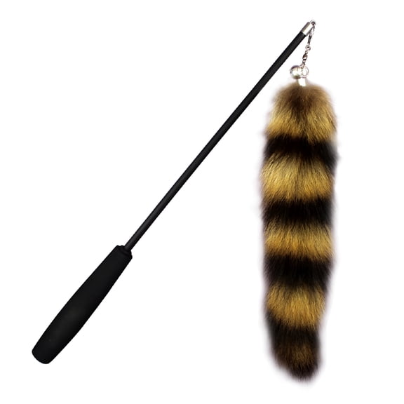 BESTSKY Interactive Cat Plaything Pet Wand Teaser Telescopic Cat Chasing Toy