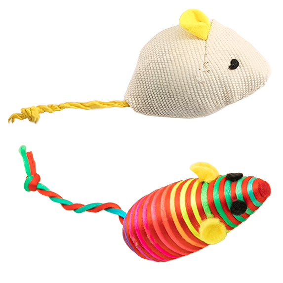 BESTSKY Interactive Cat Toy,Catnip Infused Cat Mouse Toy,Enhance Cat'S Play and Interaction Automatic Cat Toy,Style2
