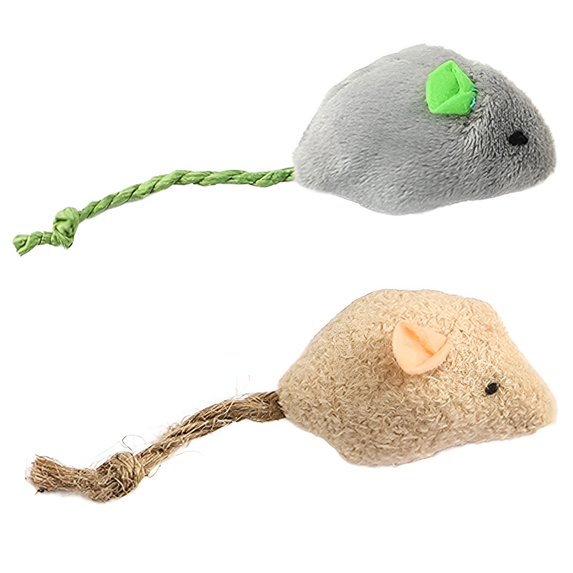 BESTSKY Interactive Cat Toy,Catnip Infusion Cat Mouse Toy,Attract Cat'S Attention and Playfulness Cat Toys Interactive,Style2